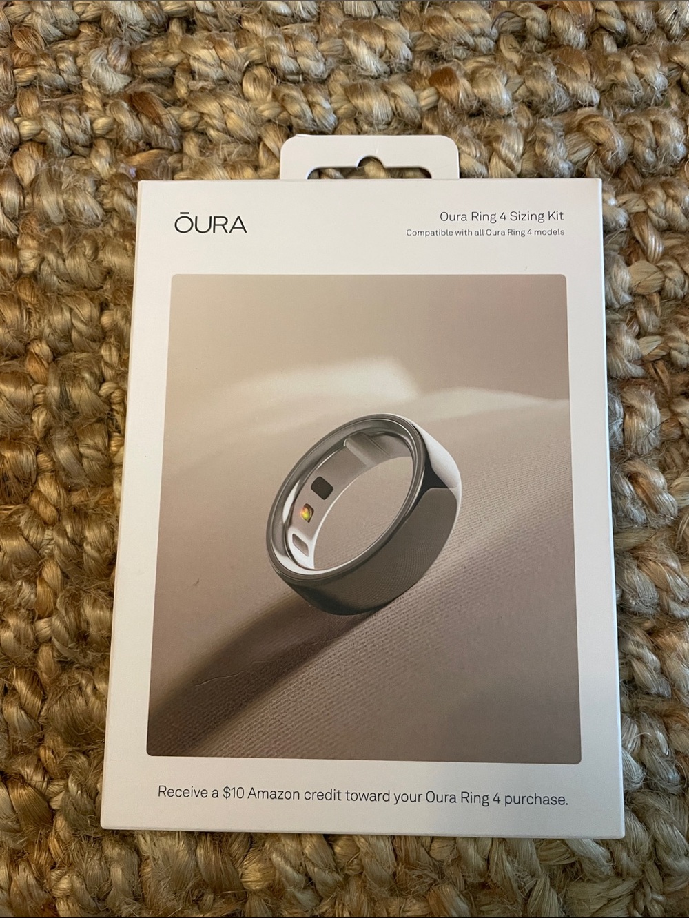 Oura Ring 4 Sizing Kit - Silver/Gray
